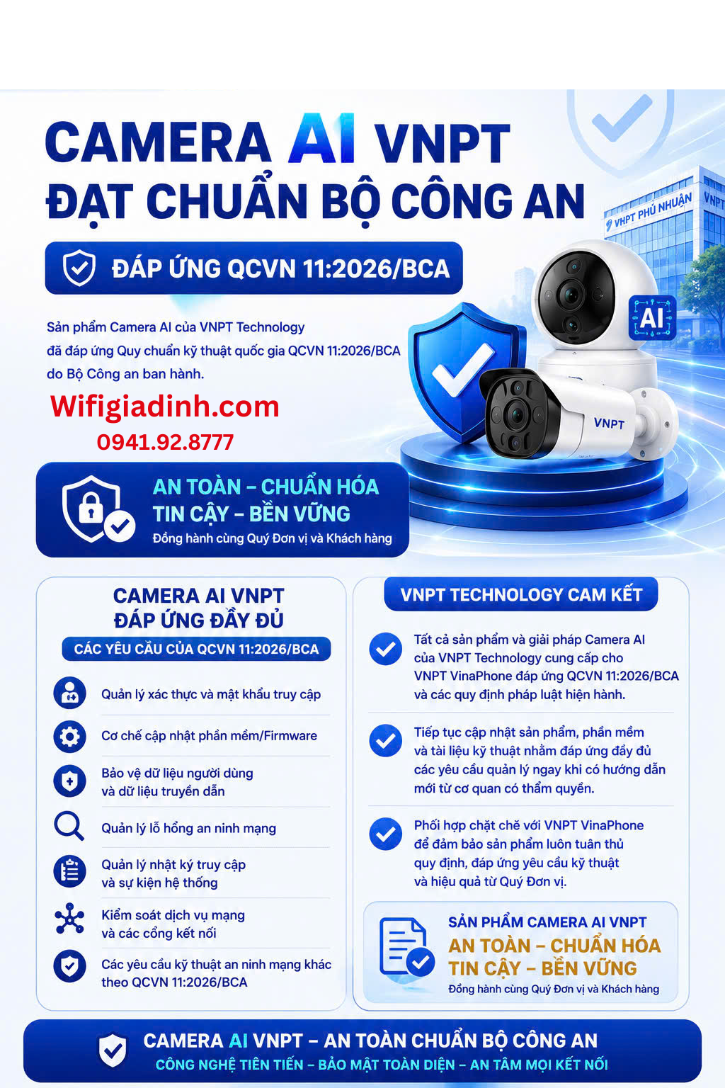 Thông tư 48/TT-BCA về việc lắp đặt camera an ninh